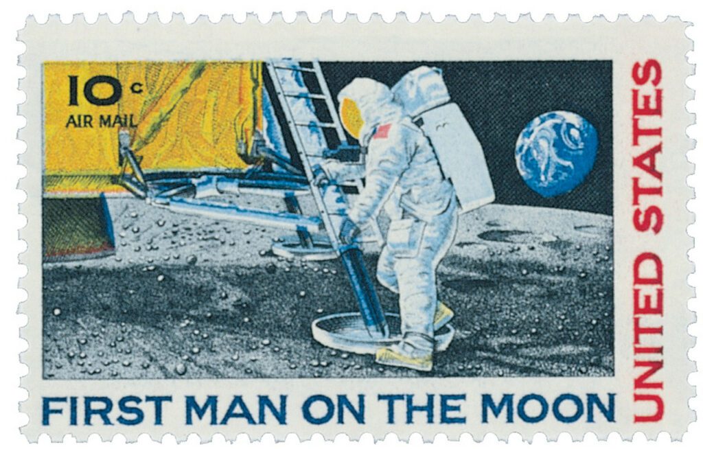 1969 10¢ Moon Landing