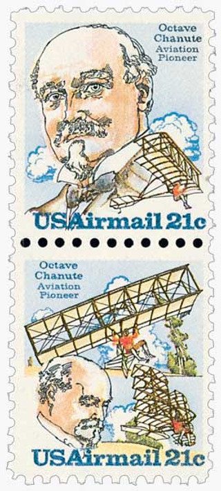1979 21c Octave Chanute Se-ten