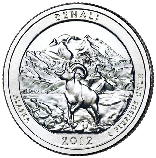 # CNAKDN25D - 2012 Denali National Park Quarter, D Mint