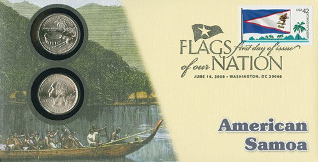 #CNC22 - 2008 42c Flags of Nation, Samoa