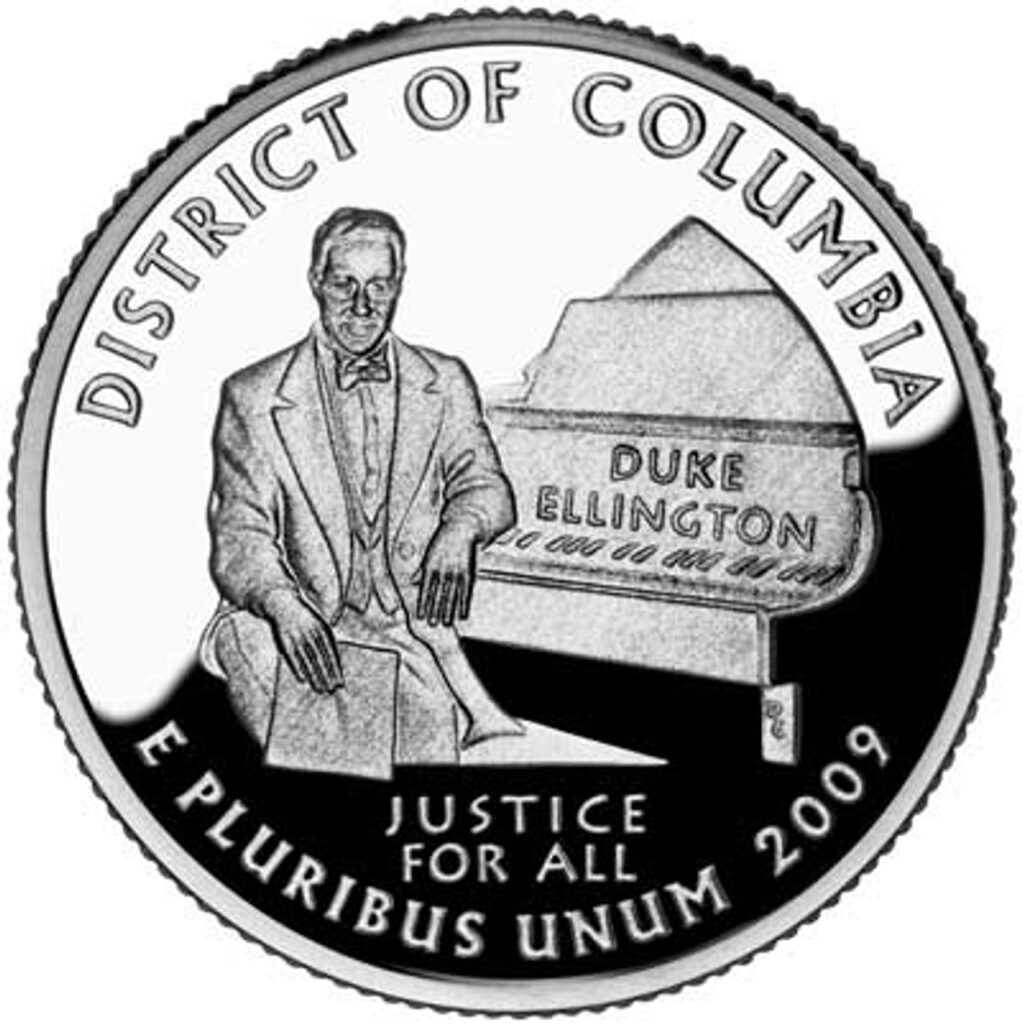 # CNDC25D - 2009 District of Columbia Quarter, D Mint
