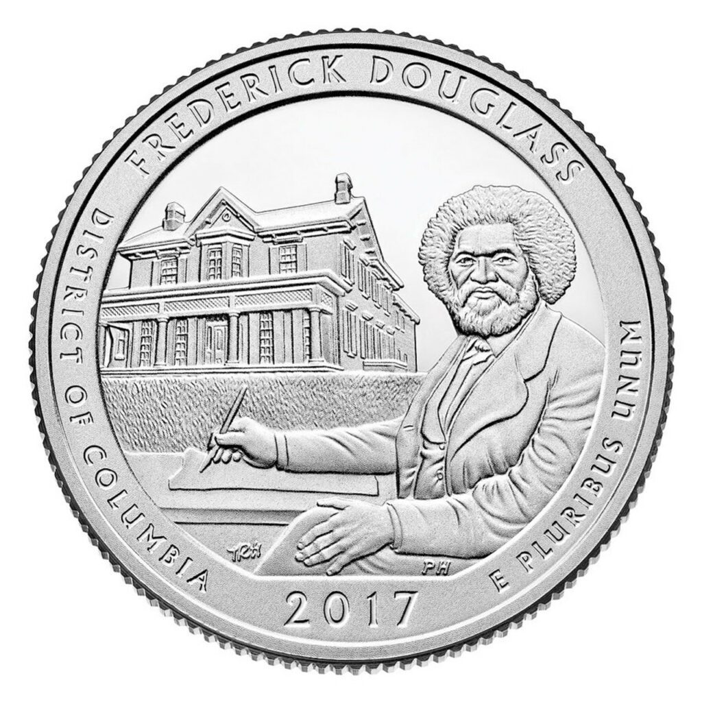 2017 Frederick Douglas National Historic Site Quarter, D Mint