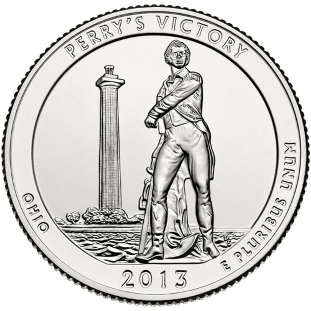 2013 Perry's Victory International Peace Memorial Quarter, D Mint