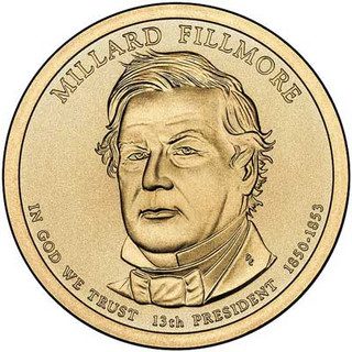 # CNPRES13D - 2010 $1.00 President Millard Fillmore, D Mint