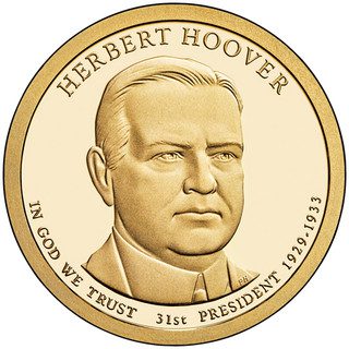 # CNPRES31D - 2014 $1.00 President Herbert Hoover