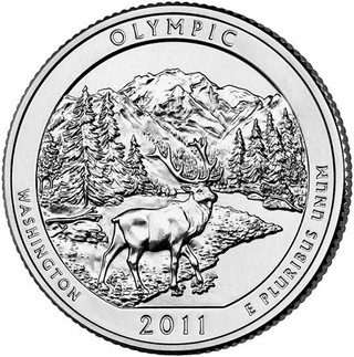 2011 Olympic National Park Quarter, D Mint