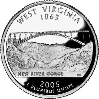 # CNWV25P - 2005 West Virginia State Qtr, P Mint