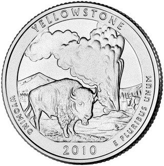 2010 Yellowstone National Park Quarter, D Mint