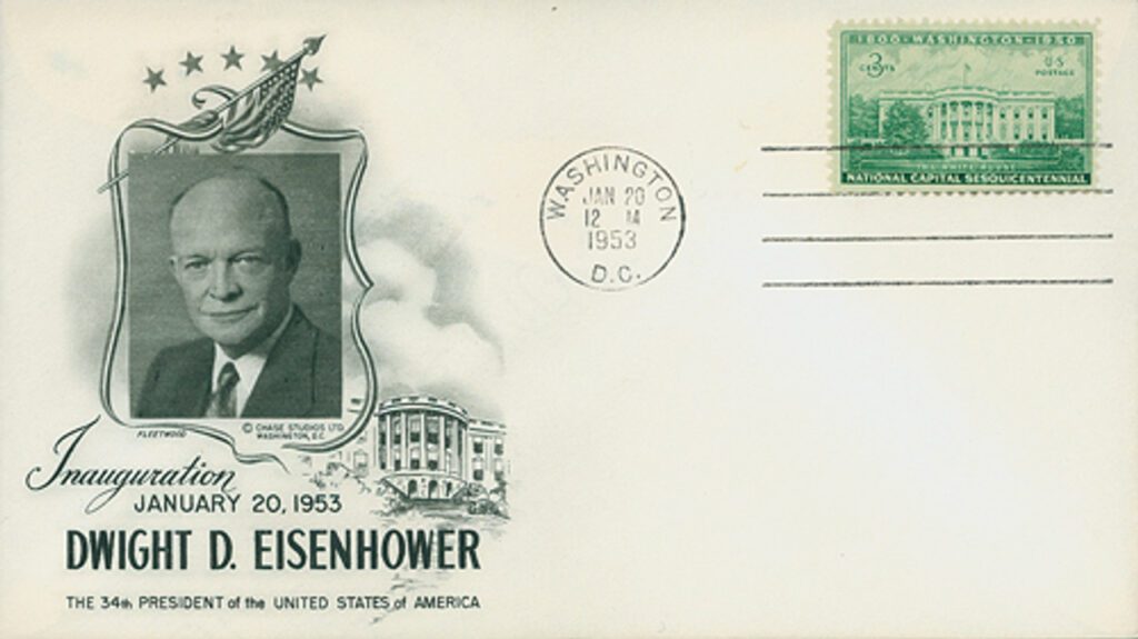 # IC 1953 - 1953 Inauguration Cover - President Dwight D. Eisenhower