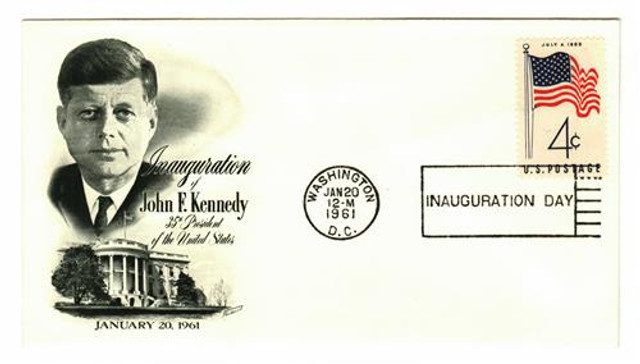 1961 Inauguration Cover - President John F. Kennedy