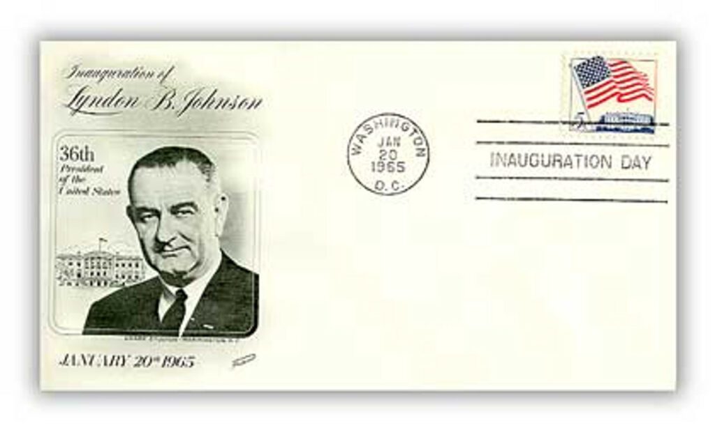 1965 Inauguration Cover - President Lyndon B. Johnson