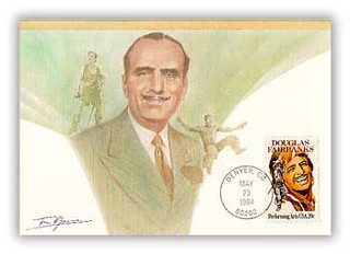 #M84-27 - 1984 20c Douglas Fairbanks