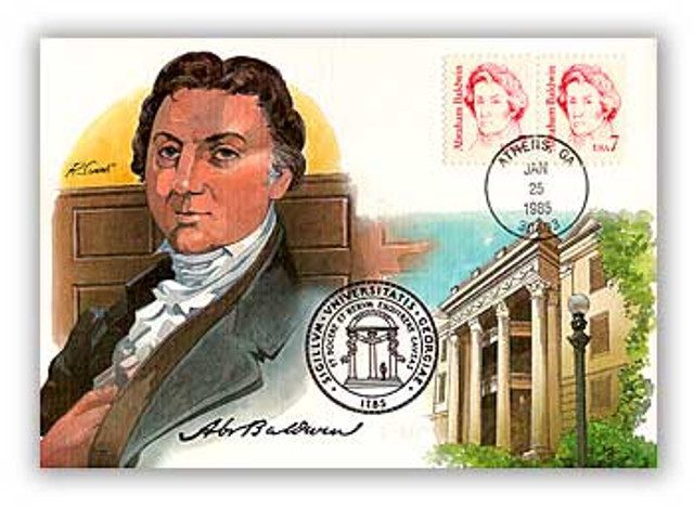 # M85-2 - 1985 7c Abraham Baldwin