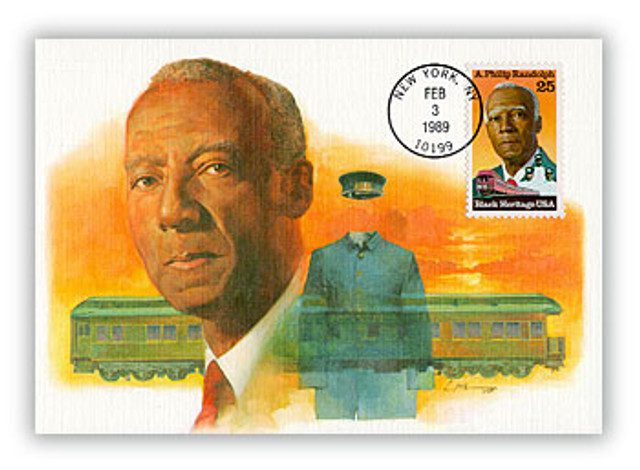 #M89-2 - 1989 25c A. Philip Randolph