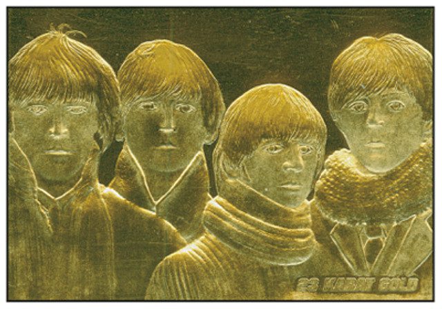 #M9313 - Beatles For Sale Gold Trading Card