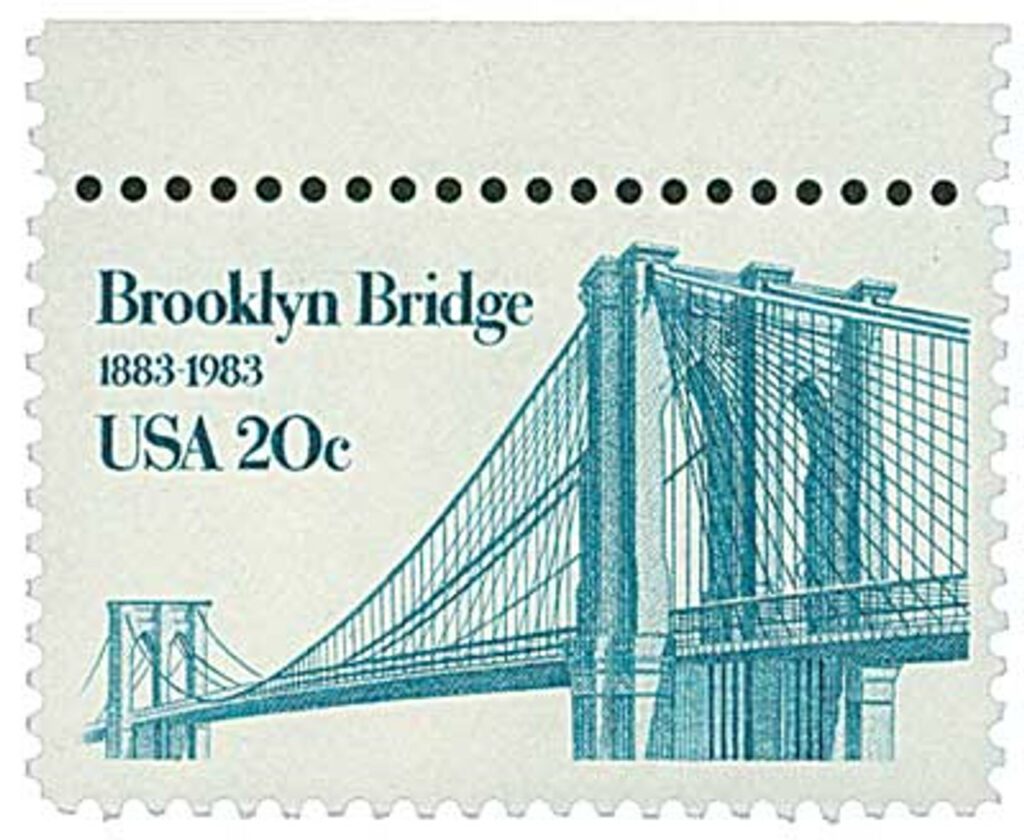 1983 Brooklyn Bridge #2041 short transfer single