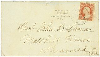 1861 Civil War Confederate Use of United States Postage