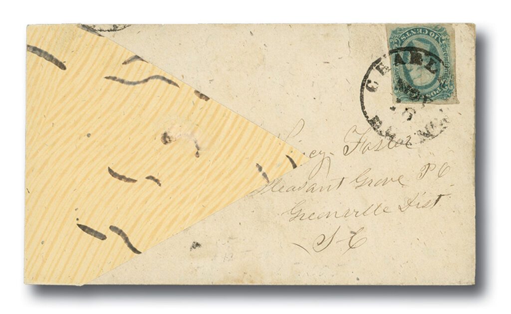 # MA741 - Civil War Adversity Cover with CSA #11 or #12