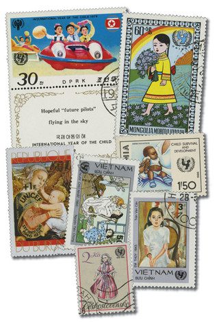 # MP1130 - Unicef, 25 Different Stamps