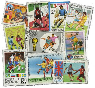 # MP1856 - Soccer, 300 Different Stamps