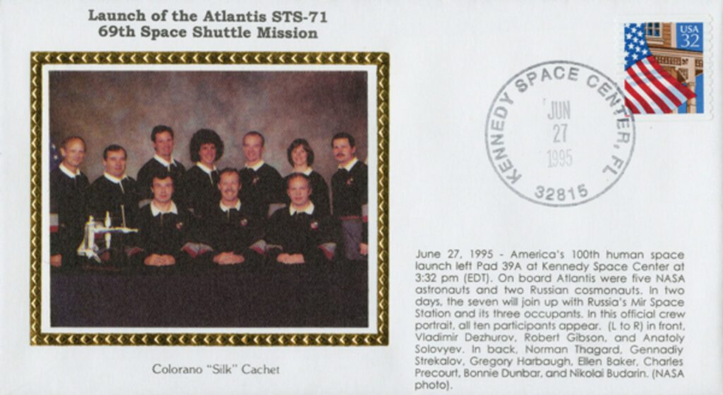 STS-71 Launch Cover
