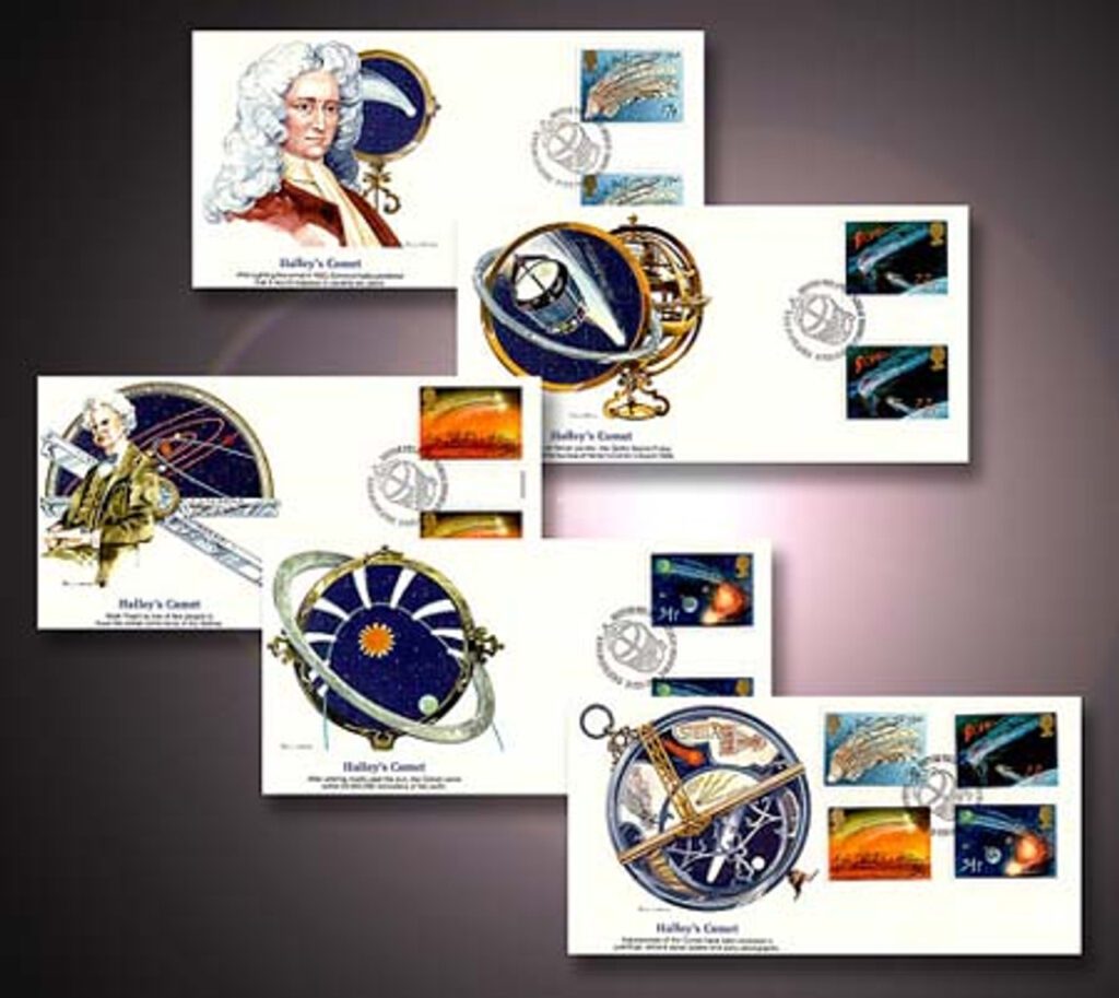 # 8636761 - 1986 GB Halley's Comet FDC Set/5