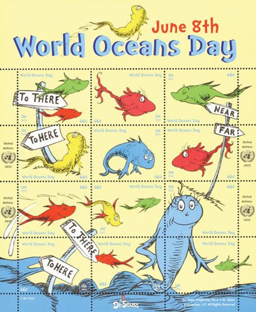 # UN1067 - 2013 46c World Oceans Day (Dr. Suess)