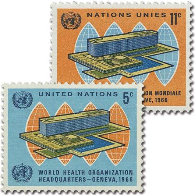 #UN156-57 - 1966 World Heath Organization