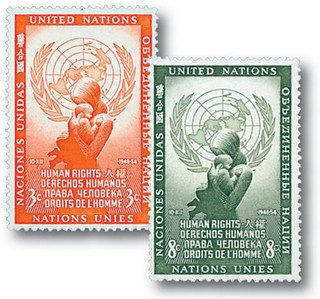 # UN29-30 - 1954 Human Rights Day