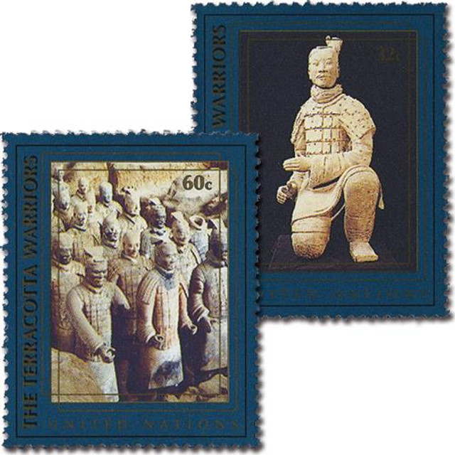 #UN716-17 - 1997 World Heritage 25th anniversary