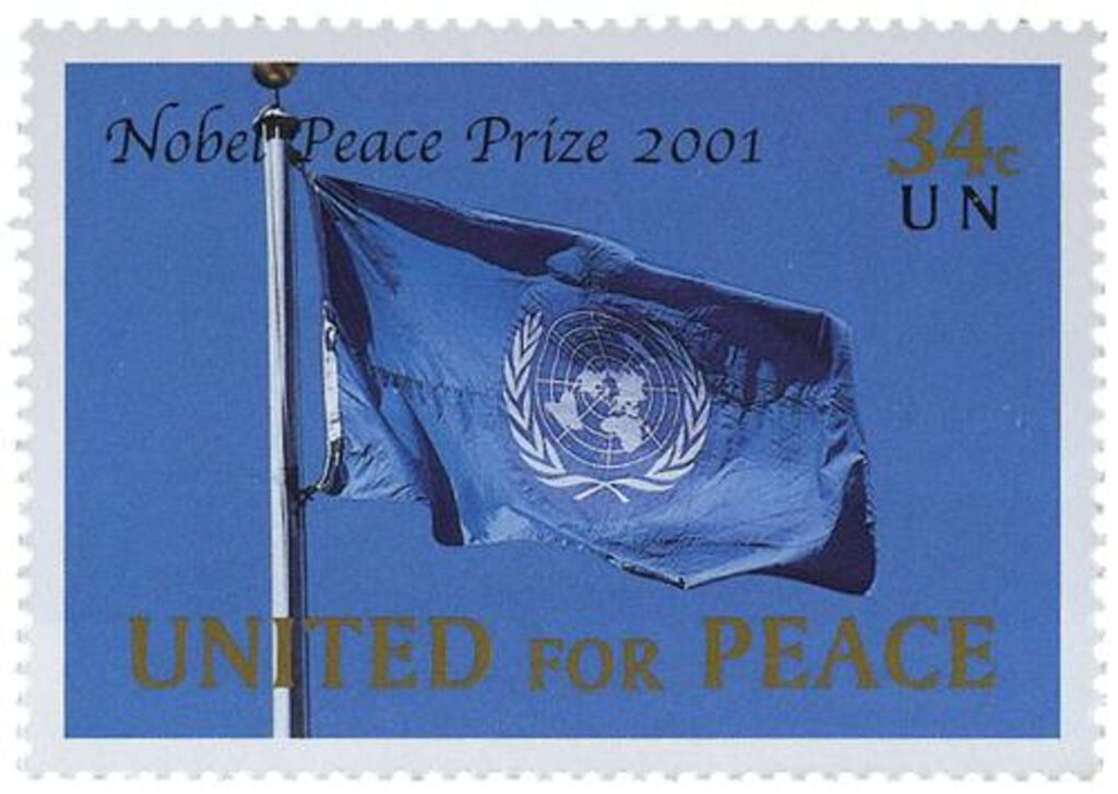 # UN816 - 2001 Nobel Peace Prize