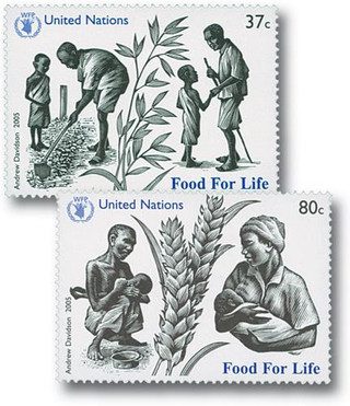 # UN894-95 - 2005 World Food Day