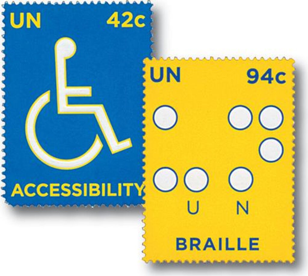 # UN960-61 - 2008 42c/94c Persons with Disabilities