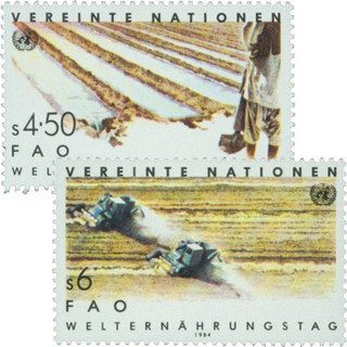# UNV40-41 - 1984 World Food Day