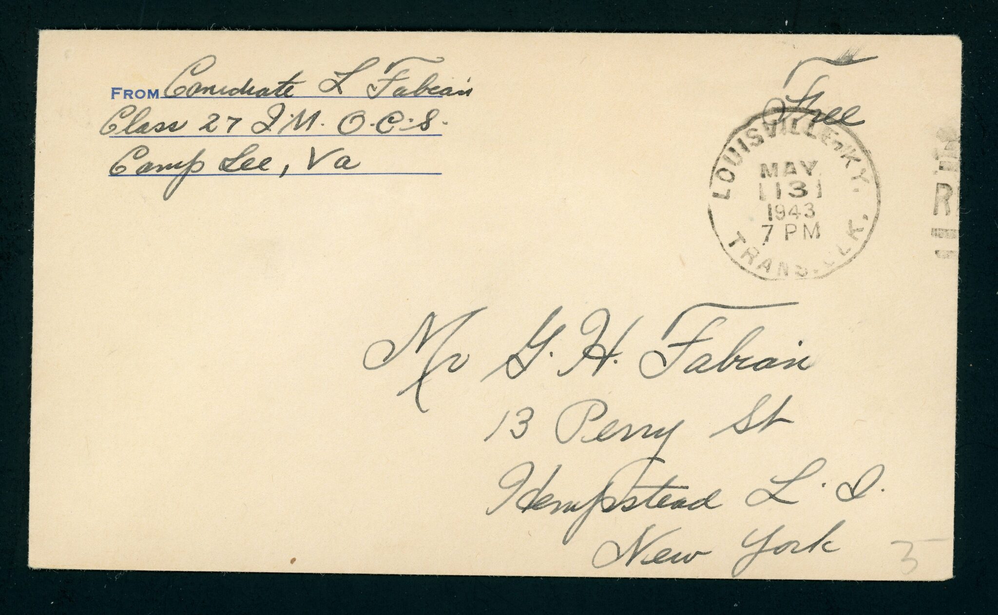 World War II USO Cover Helps Soldier Stay in Touch with Home