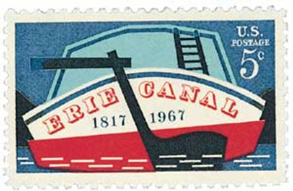 1325 - 1967 5c Erie Canal
