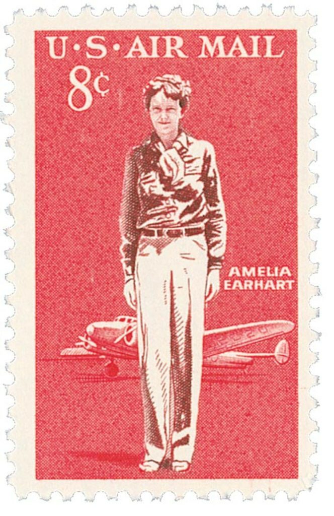 C68 - 1963 8c Amelia Earhart