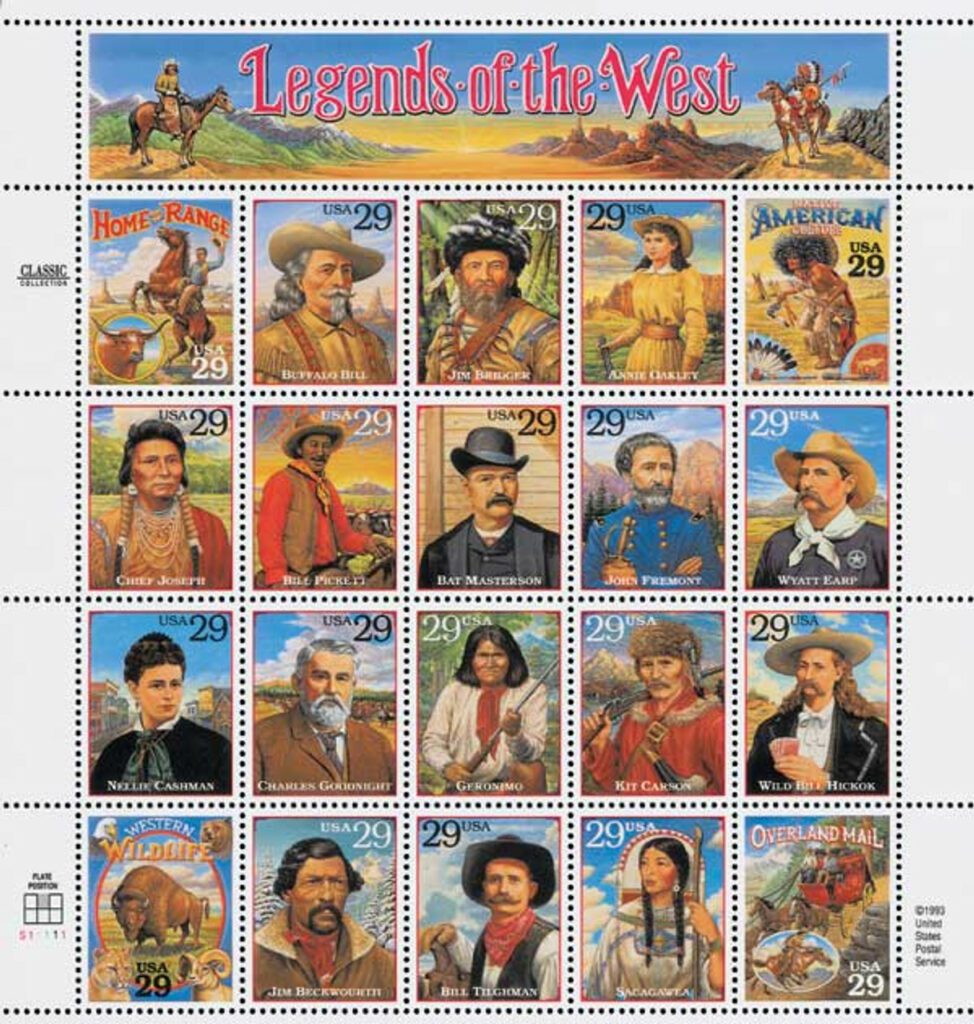2869 - 1994 29c Legends of the West