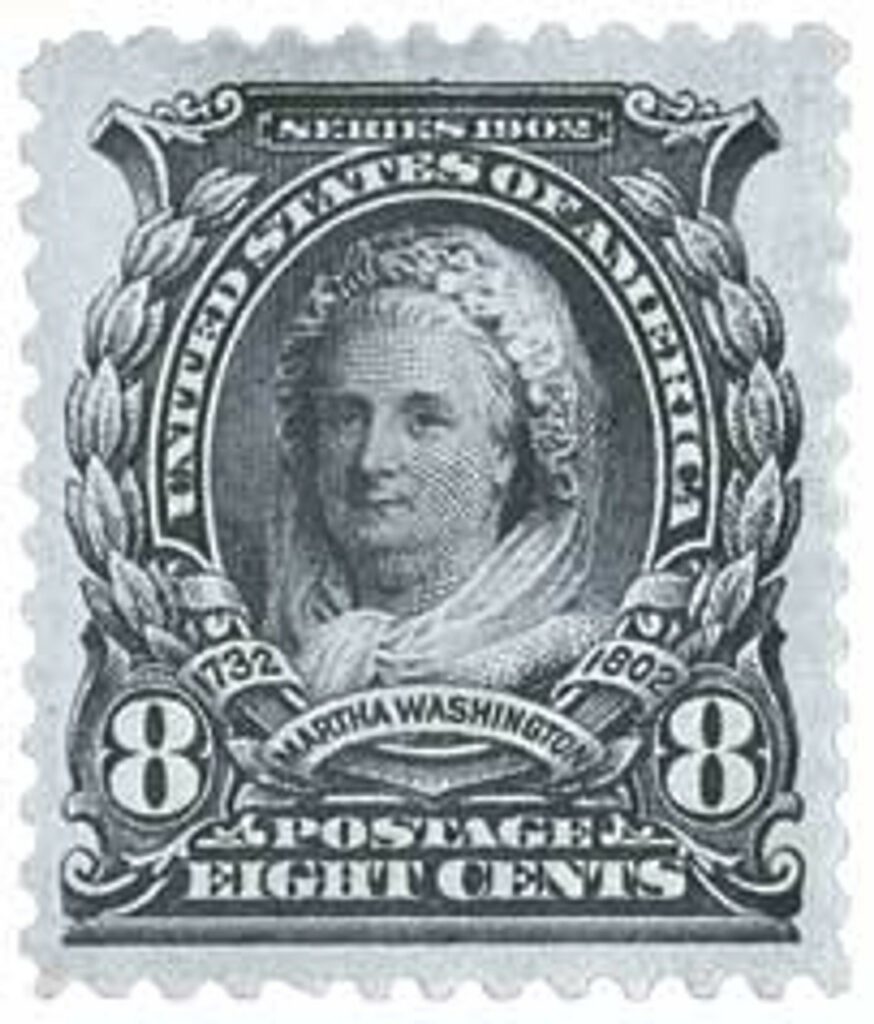 306 - 1902 8c Martha Washington
