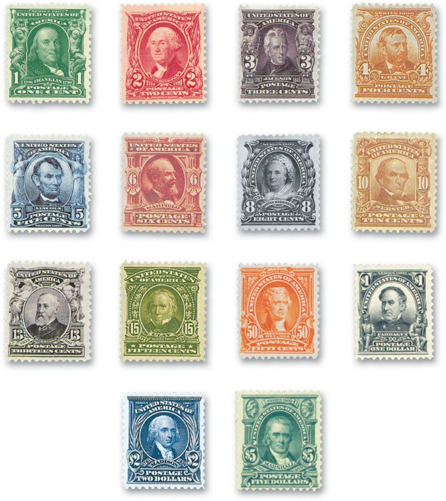 300-13 - Complete Set, 1902-03 Series (Second Bureau Series)