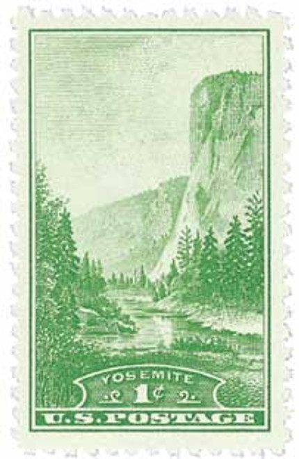 740 - 1934 1c National Parks: Yosemite, California