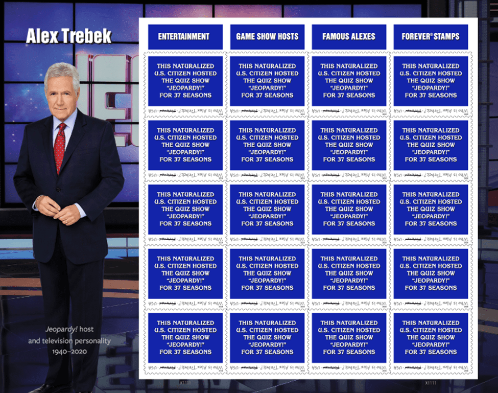 New Jeopardy Stamp Coming July 22