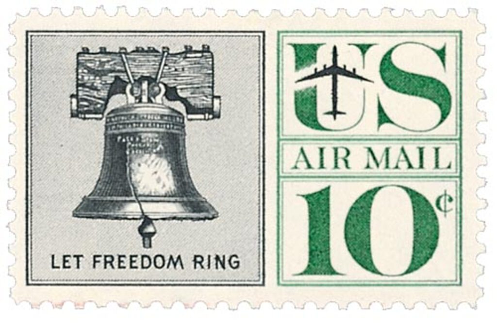 C57 - 1960 10c Liberty Bell