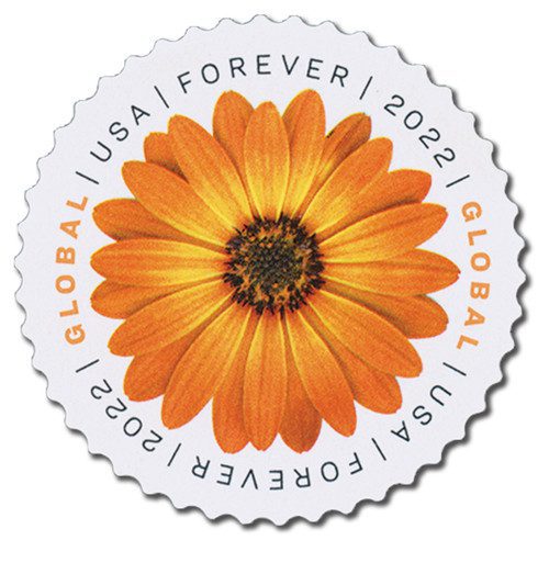 5680 - 2022 Global Forever Stamp: African Daisy