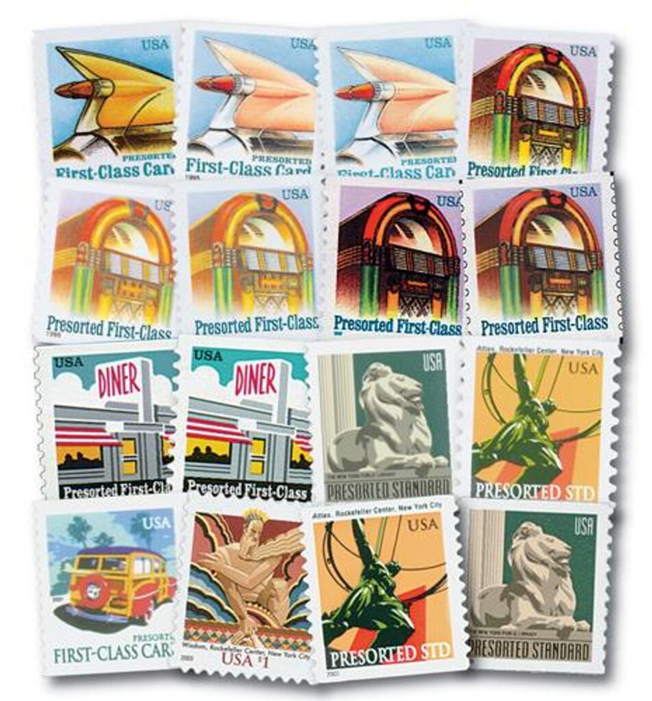 # 2908//3770 - 1995-2003 American Culture, set of 16 stamps
