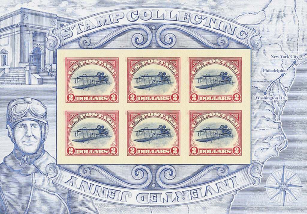 4806 - 2013 $2.00 Inverted Jenny, sheet of 6