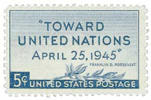 928 - 1945 5c UN Peace Conference
