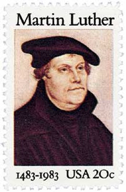 1983 20¢ Martin Luther