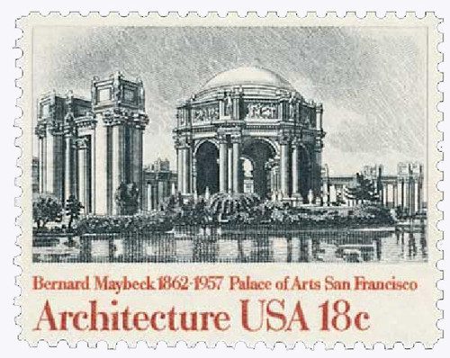 1930 - 1981 18¢ American Architecture: Palace of Arts