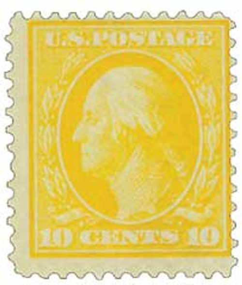 364 - 1909 10c Washington, yellow